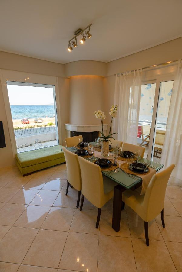 Lemoni Luxury Residence In Front Of The Sea Kechries Exterior photo